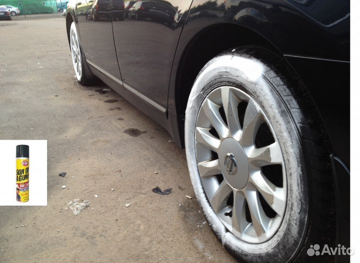 Чернение для шин и порогов