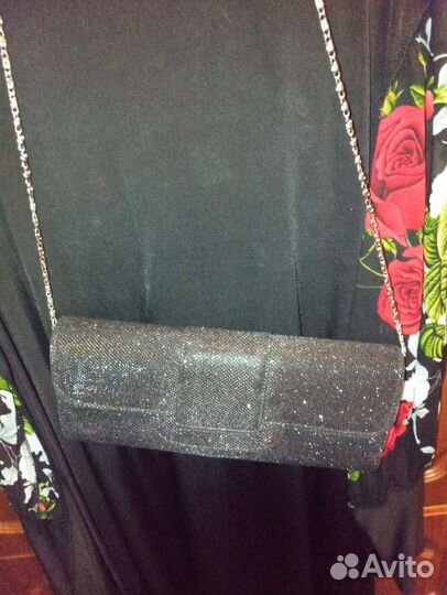 Клатч вечерний блестящий