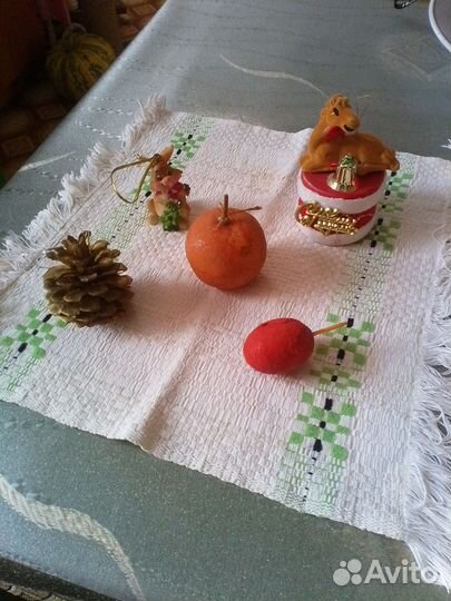 Новогодний набор ёлочных советских игрушек