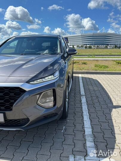 Hyundai Santa Fe 2.0 AT, 2019, 37 600 км