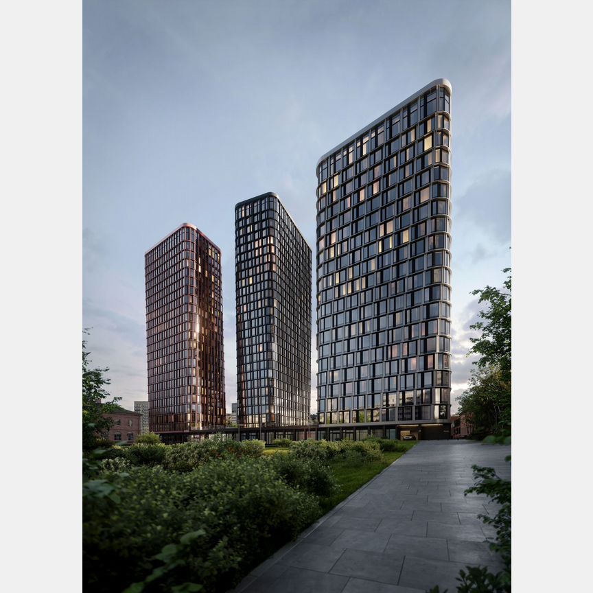 2-к. квартира, 63,9 м², 21/27 эт.