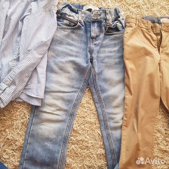 Вещи пакетом на мальчика 128