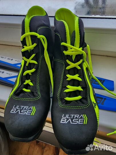 Лыжи,ботинки,палки