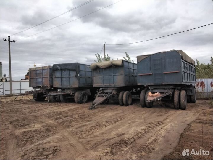 Прицеп самосвальный СЗАП 8527, 1987