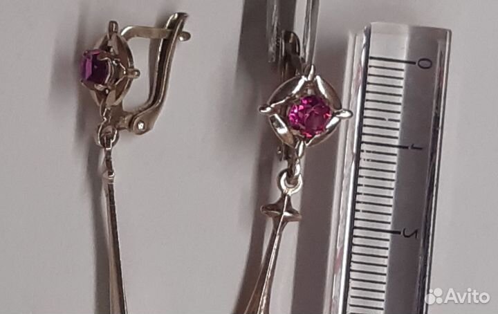 Серьги СССР винтаж