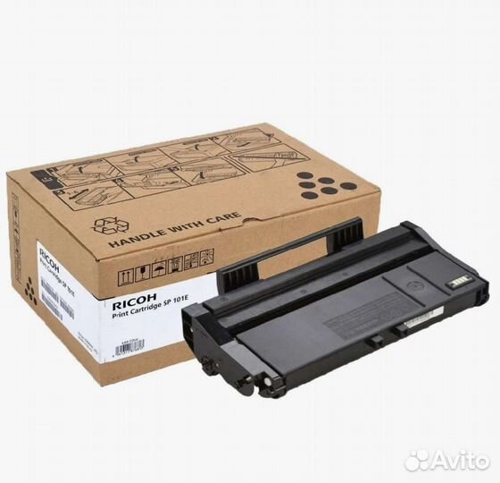 Картридж Ricoh SP 101E, 2000 стр, черный