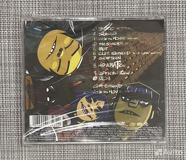 Gorillaz - G Sides CD Rus