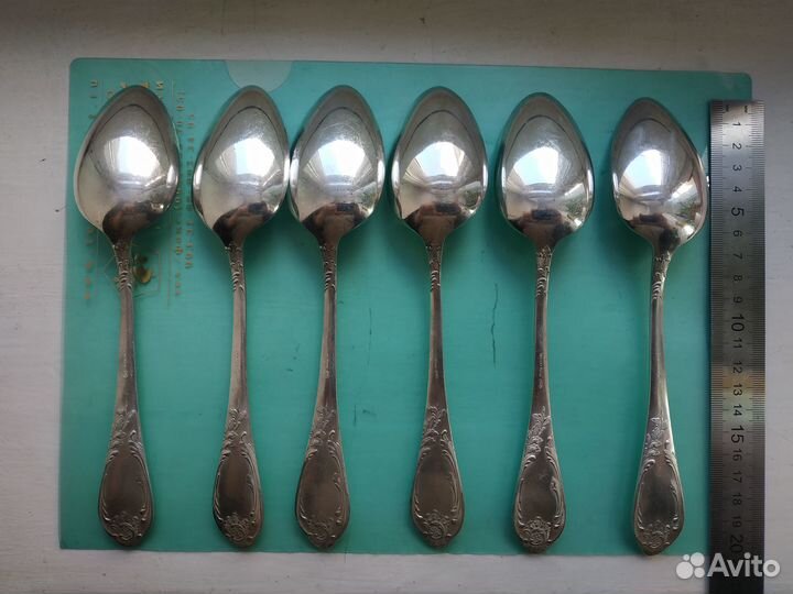 Ложки десертные СССР зиш мнц, новые, 6шт. Classic