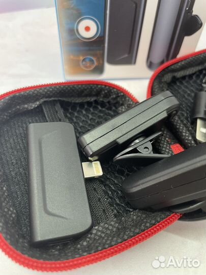 Беспроводной петличный микрофон Lightning 2 штуки