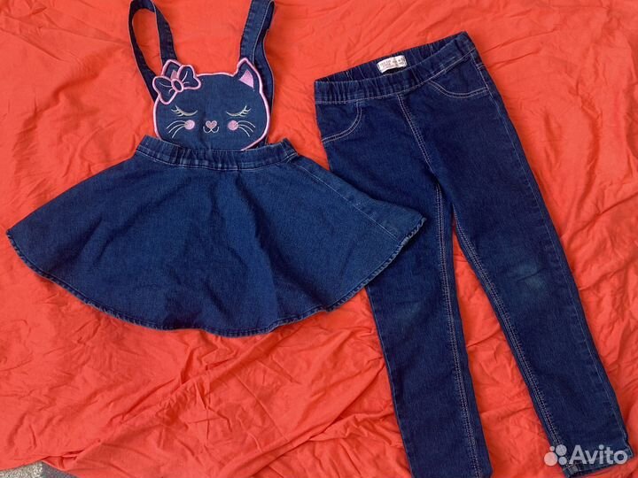 Джинсы для девочки