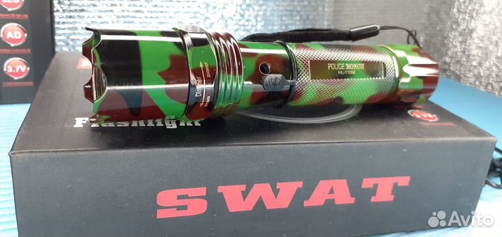 Мощный фонарь Swat Хантер Аккумуляторный Камуфляж