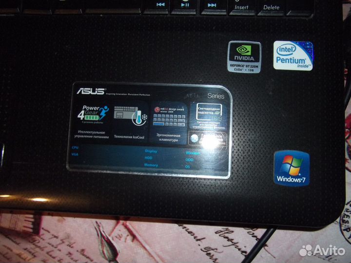 Ноутбук asus К611C PDC