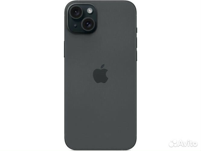 Apple iPhone 15 Plus 256 гб, Dual: nano SIM + eSIM, черный