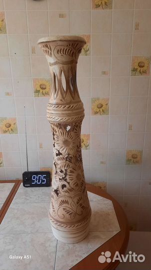 Ваза напольная высокая