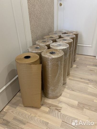 Сотовая упаковочная крафт бумага