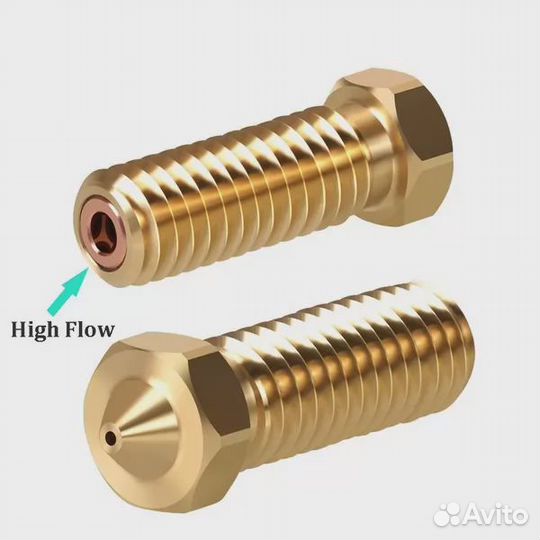 Сопло E3D Volcano CHT Латунь -1.75 мм- 0,4