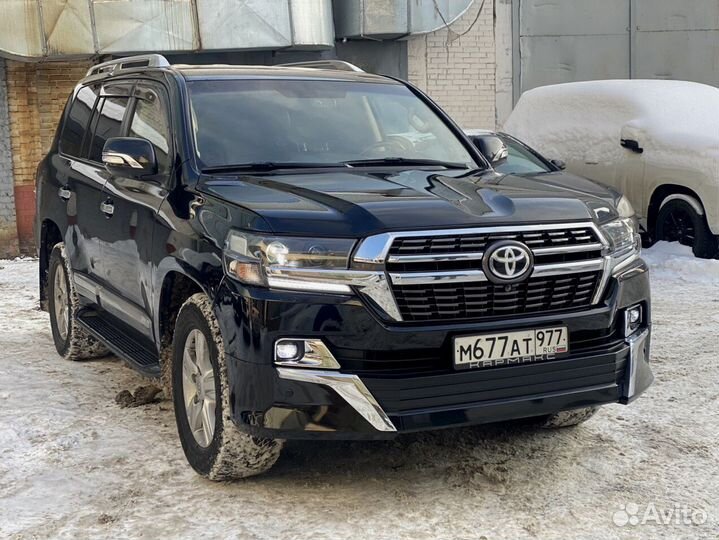 Переделка рестайлинг Land Cruiser 200
