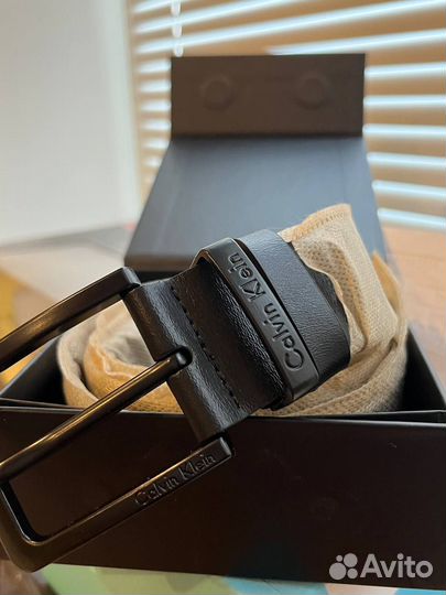 Мужской кожаный ремень