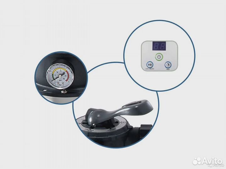 Песочный фильтрующий насос intex 26642 2000 л/ч