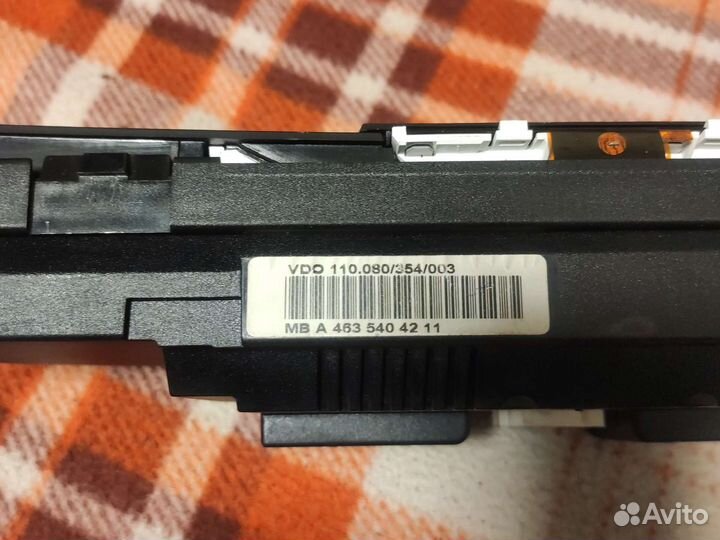 Приборная панель гелендваген