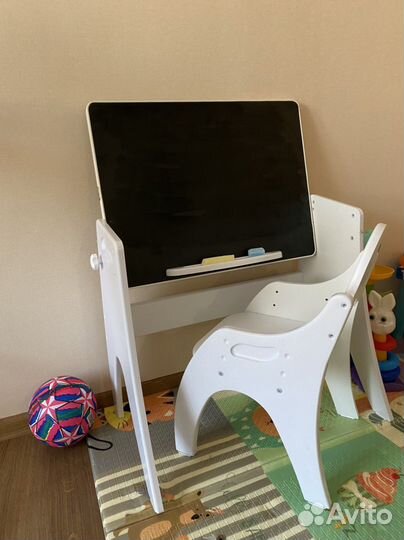 Детский стол и стул 2в1, детская мебель