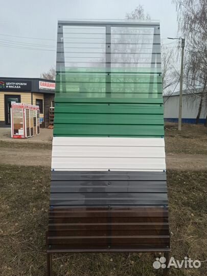 Профнастил из пластика