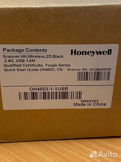 Сканер штрих кодов Honeywell OH4503