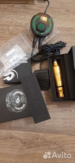 Набор для татуажа и тату оборудование pro