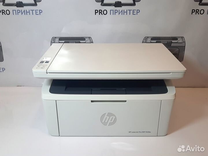 Мфу с Wi-Fi HP LaserJet Pro MFP M28w новый почти
