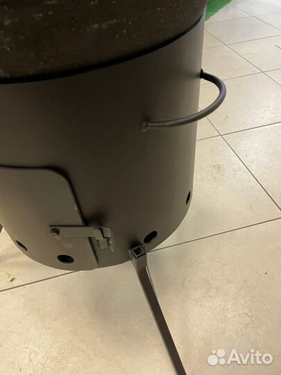 Очаг 3 мм с трубой для казана на 12 л