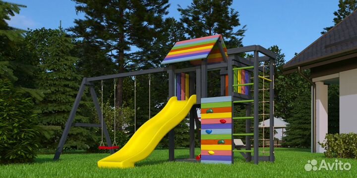 Детская площадка без заноз