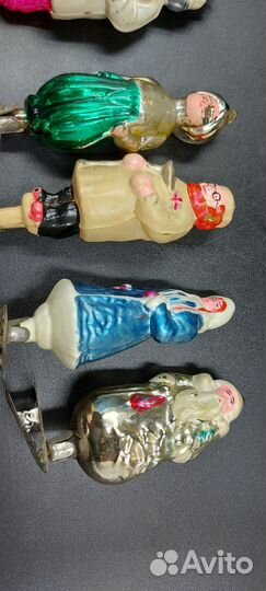 Елочные игрушки СССР на прищепке