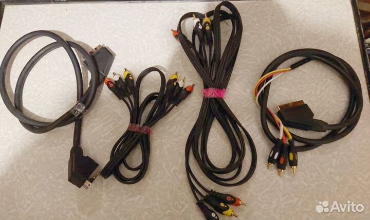 Аудио-видео кабели. Тюльпан. Scart