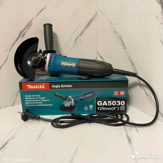 Ушм Болгарка Makita 125 с регулятором оборот