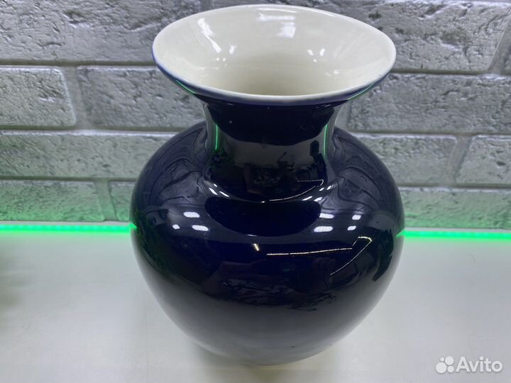 П.7053 Ваза Гжель Кобальт