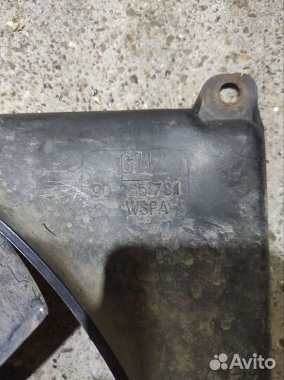 Вентилятор охлаждения opel vectra a