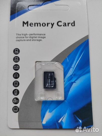 Карта памяти MicroSD 32 гб