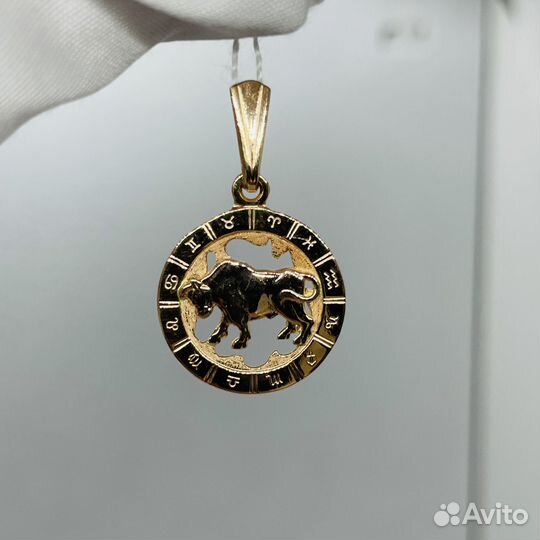 Золотая подвеска