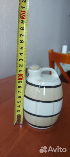 Штоф бочонок керамика СССР
