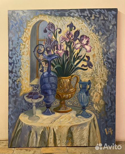 Картина: Илья Андрецов, «Фиолетовый натюрморт»