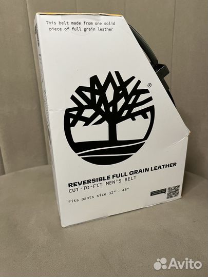 Мужской кожаный ремень timberland