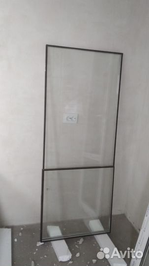 Дверь балконная пвх б/у установили и сразу сняли