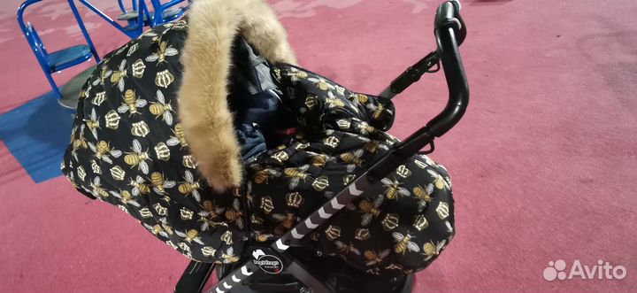 Зимний чехол на коляску