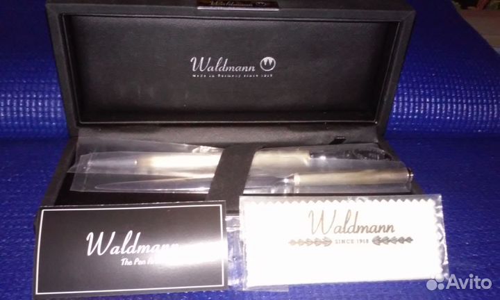 Серебряная ручка и нож Waldmann (Германия)