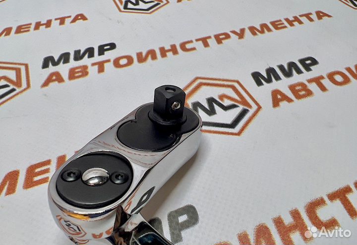 Поворотный ключ трещетка 3/8 72 зуба