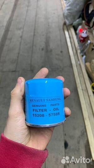 Фильтр масляный renault logan
