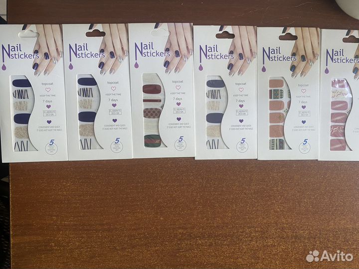 Стикеры для ногтей