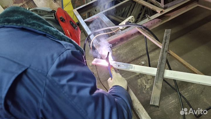 Порошковая покраска, пескоструй/сварка аргоном