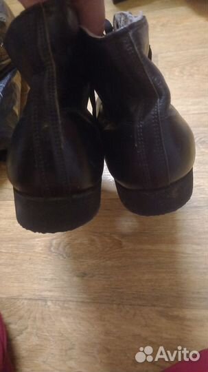 Ботинки СССР солдатские армейские кожа