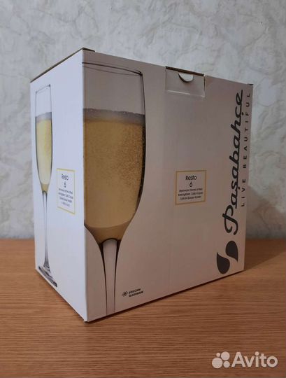 Бокалы 6 штук новые